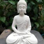 Handcrafted Polymarble Dhyan Buddha