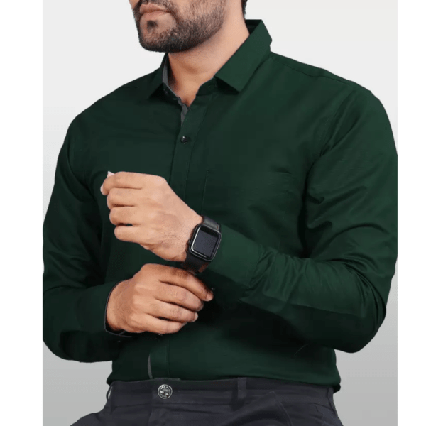 Ethnic Trendz Men's Solid Formal Shirts