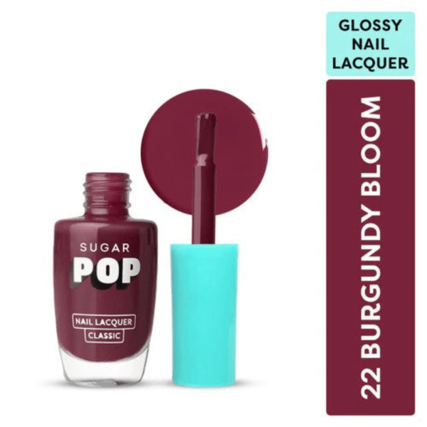SUGAR POP Nail Lacquer - 22 Burgundy Bloom