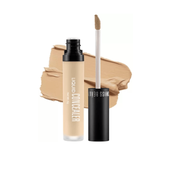 SWISS BEAUTY Liquid Light Weight Full Coverage with Matte Finish Concealer (Sand Sable)
