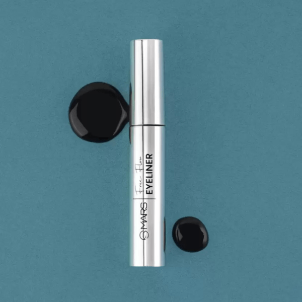 MARS  Free Flow Long Lasting Smudge Proof Eyeliner (Jet Black) - Image 5