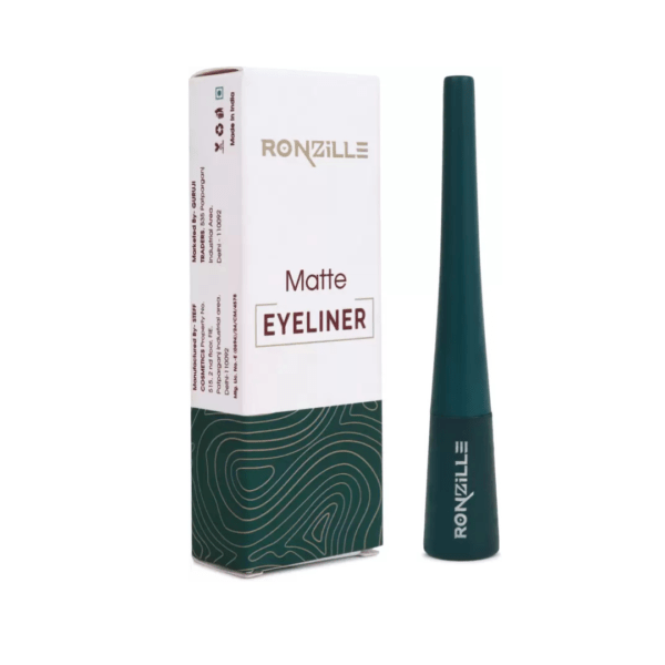 RONZILLE Liquid Matte Shine Eyeliner Long Lasting Water proof | Smudge proof