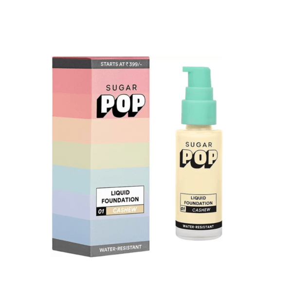 SUGAR POP Liquid Foundation - 01 Cashew - Image 5