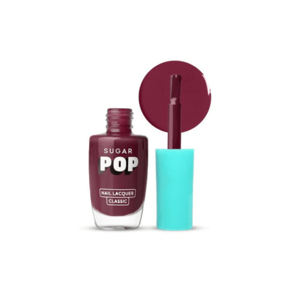 SUGAR POP Nail Lacquer - 22 Burgundy Bloom - Image 3