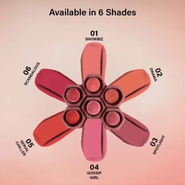Hilary Rhoda Blush Love | Highly Pigmented Liquid Blush & Super Dewy Finish| Leak Proof (Serial Chiller) - Image 3