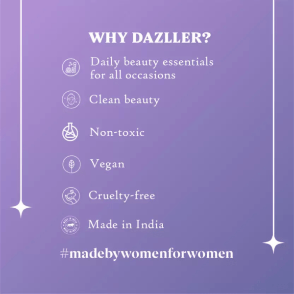 Dazller Chic 'N Cute Nail Polish-9ml,Rich Pigmentation,Quick-Dry,One-stroke Application- Dusky Midnight  (Pack of 6) - Image 4