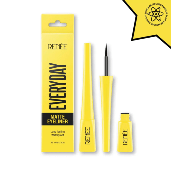 RENEE Everyday Eyeliner, Smudge proof & Water resistant, Skincare infused Makeup (Black) - Image 4