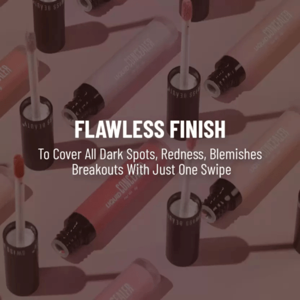 SWISS BEAUTY Liquid Light Weight Full Coverage with Matte Finish Concealer (Sand Sable) - Image 5