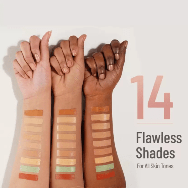 SWISS BEAUTY Liquid Light Weight Full Coverage with Matte Finish Concealer (Sand Sable) - Image 6