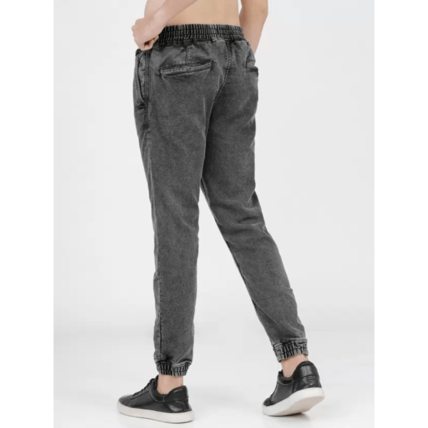 KETCH Men Jogger Fit Mid Rise Grey Jeans - Image 3