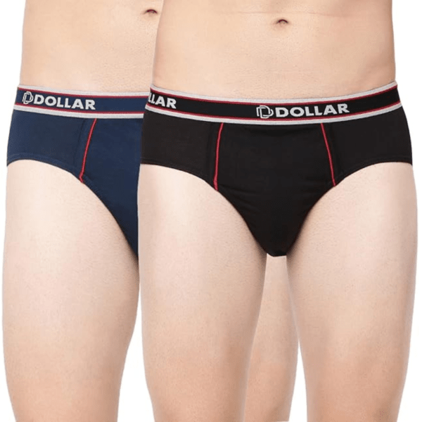 Dollar Bigboss Pack of 2 Anti-Microbial Super Combed Cotton Men's Brief