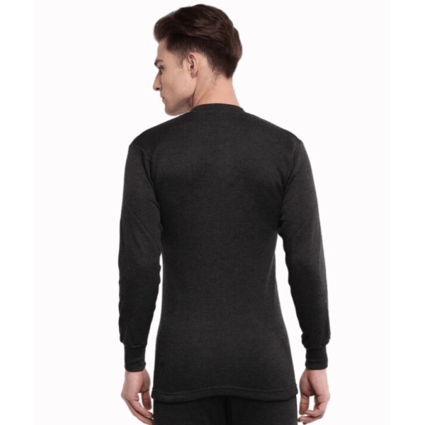 Dollar Men Black Thermal Vests - Image 4