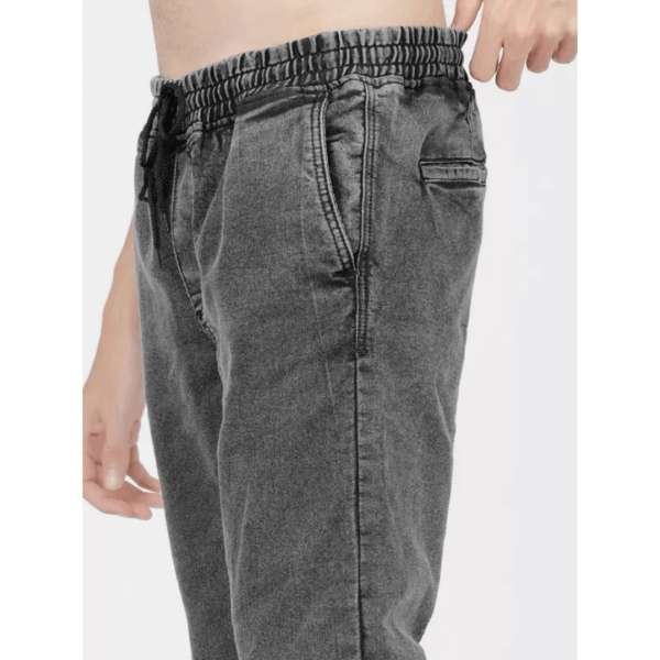 KETCH Men Jogger Fit Mid Rise Grey Jeans - Image 5