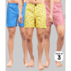 Pack of 3 Printed Cotton Boxers for Men - 2