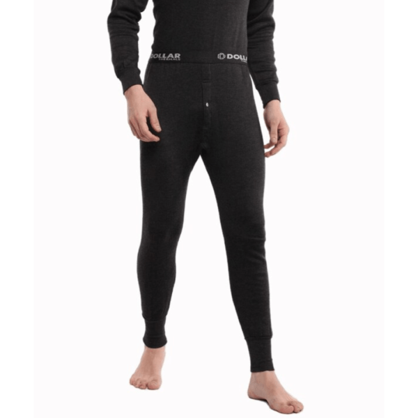 Dollar Men's Black Thermal Pant