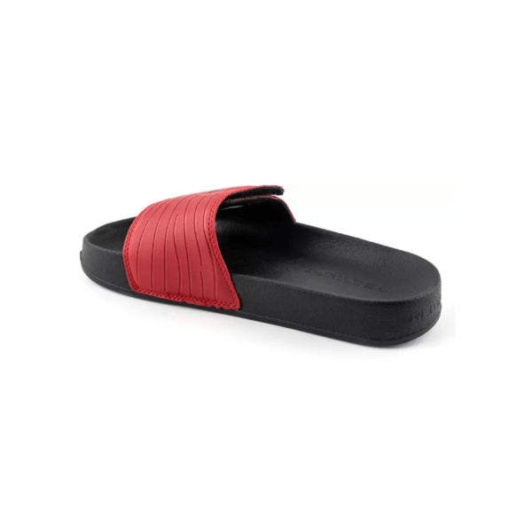 Red Tape Men's Red & Black Slides - Image 6