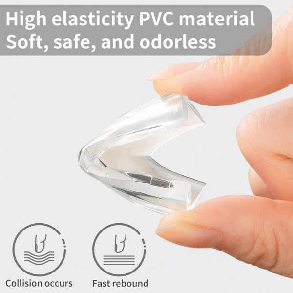 Silicon Corner Protector for Sharp Edges, Table Corners Edge Protector, Baby Proofing Edge & Corner Guards (Pack of 12) - Image 4