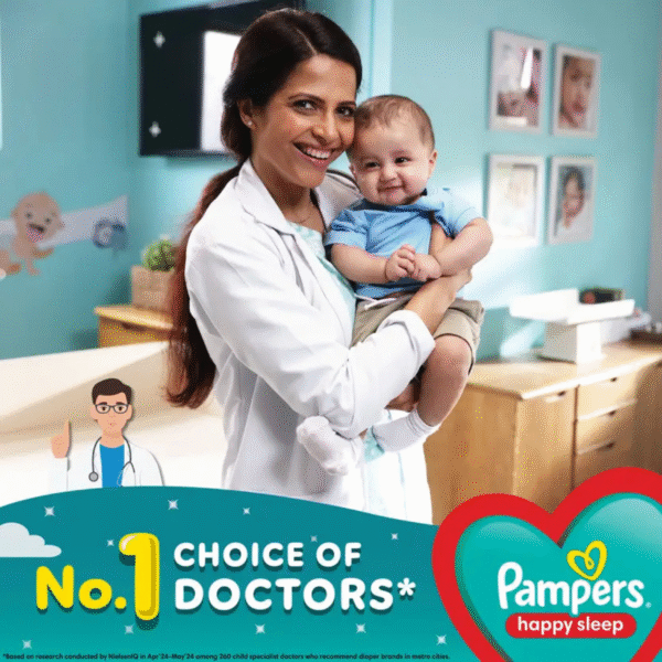 PAMPERS Happy Skin Pant - S (62 Pants) - Image 4