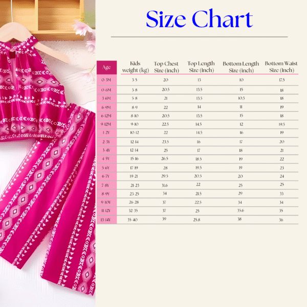 Summer Cute Geometric Print  Camisole & Elastic Waist Pants - Image 3