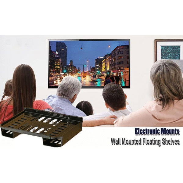 Set top Box Stand | WiFi Router Holder Wall Shelves (Pack of 1) - Image 6